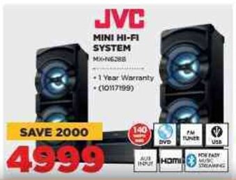 HiFi Corp JVC Mini Hi-Fi System offer
