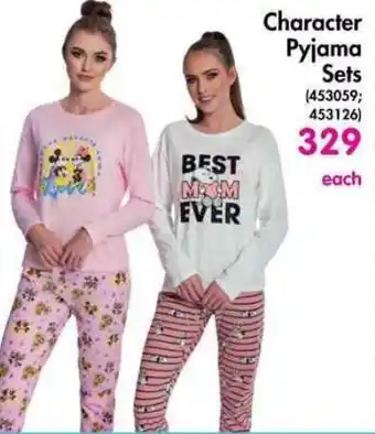 Makro Character Pyjama Sets offer