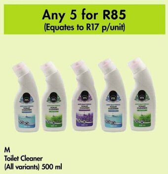 Makro M Toilet Cleaner (All variants) 500 ml offer
