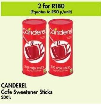 Makro CANDEREL Cafe Sweetener Sticks 200's offer