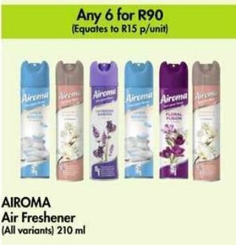 Makro AIROMA Air Freshener (All variants) 210 ml offer