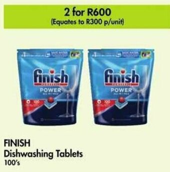 Makro FINISH Dishwashing Tablets 100's offer