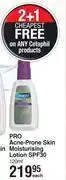 Dis-Chem Cetaphil pro acne prone skin moisturising lotion spf30-120ml each offer