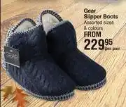 Dis-Chem Gear slipper boots assorted sizes & colours-per pair offer