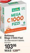 Dis-Chem Bettaway mega c1000 fizzi 30 effervescent tablets offer
