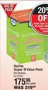 Revite super b value pack 60 tablets-per pack