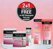 Dis-Chem Neutrogena cellular boost day cream spf20 or night cream 50ml or dark spot corrector 15ml-each offer