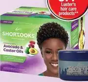 Luster's pink short looks texturizer curl softener 1 x application