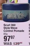 Dis-Chem Luster's scurl 360 style wave control pomade-85g offer