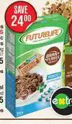 Dis-Chem Futurelife bran+ flakes plus 10 probitic capsules-910g offer