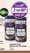 Dis-Chem Lifestyle food skinny hot chocolate-for 1 x 120g offer