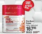 Dis-Chem Biogen pre burn pulse assorted-180g offer