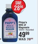 Dis-Chem Phipp's milk of magnesia assorted-100ml offer
