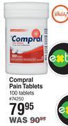 Dis-Chem Compral pain tablets 100 tablets offer