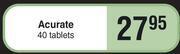 Dis-Chem Acurate 40 tablets offer