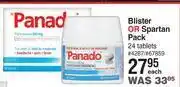 Dis-Chem Panado blister or spartan pack 24 tablets-each offer