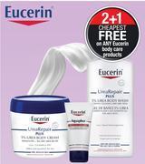 Dis-Chem Eucerin urea repair plus 5% urea body cream-450ml each offer