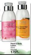 Dis-Chem Mineraline hand & body lotion assorted-400ml each offer