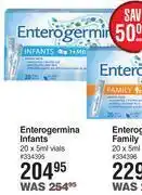 Dis-Chem Enterogermina infants 20 x 5m vials offer