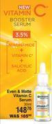 Dis-Chem Garnier even & matte vitamin c serum-30ml offer