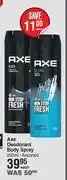 Dis-Chem Axe deodorant body spray assorted-200ml each offer