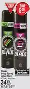 Dis-Chem Blade body spray value size assorted-300ml each offer