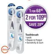 Dis-Chem Sensodyne toothbrush-for 1 x 1's pack offer