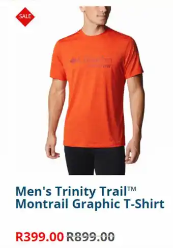 Columbia Men's trinity trail montrail graphic t-shirt offer