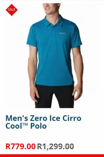 Men's zero ice cirro cool polo