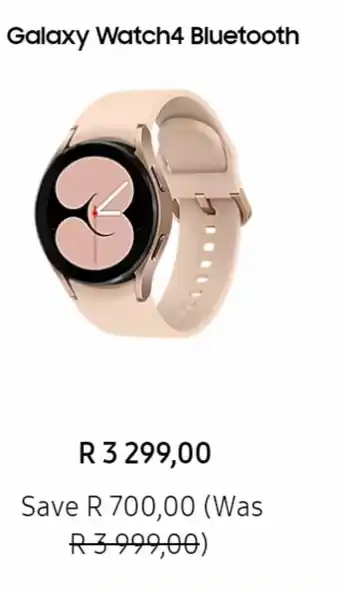 Samsung Galaxy watch4 bluetooth offer