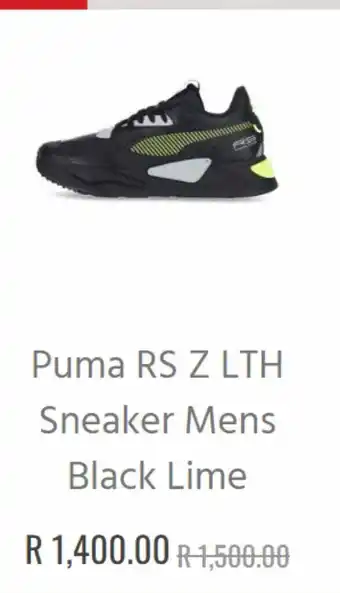 Side Step Sneakers mens black lime puma offer