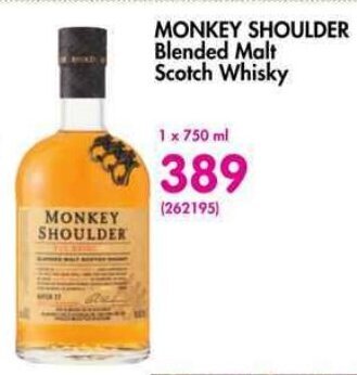 Makro MONKEY SHOULDER Blended Malt Scotch Whisky offer