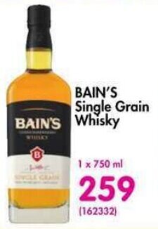 Makro BAIN'S Single Grain Whisky offer