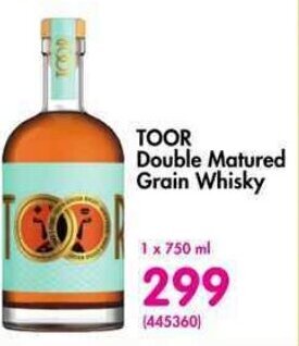 Makro TOOR Double Matured Grain Whisky offer