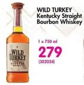 Makro WILD TURKEY Kentucky Straight Bourbon Whiskey offer