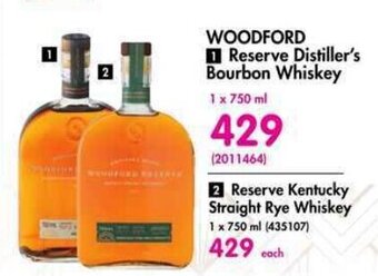 Makro WOODFORD Reserve Distiller's Bourbon Whiskey offer