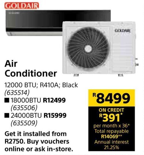 portable air conditioner at builders warehouse