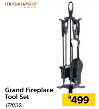 Builders Warehouse Grand Fireplace Tool Set (770116) offer