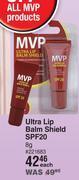 Dis-Chem Mvp ultra lip balm shield spf20-8g each offer