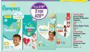 Dis-Chem Pampers jumbo pack active baby double protection nappies or active baby pants-for 1 offer