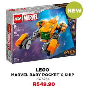 Toy Kingdom Lego marvel baby rocket's ship offer