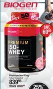 Dis-Chem Biogen premium iso-whey assorted-1.5kg offer