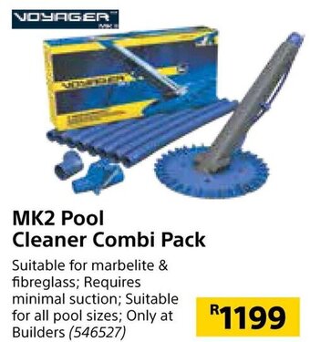 Builders Warehouse MK2 Pool Cleaner Combi Pack offer
