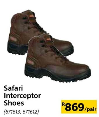 Builders Warehouse Safari Interceptor Shoes offer