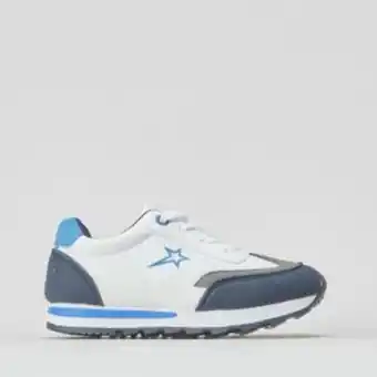 Soviet k raven kids low cut casual lace ups sneaker white/blue