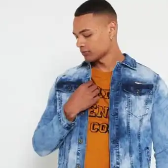 Zando Soviet m boyce-r denim jacket indigo offer