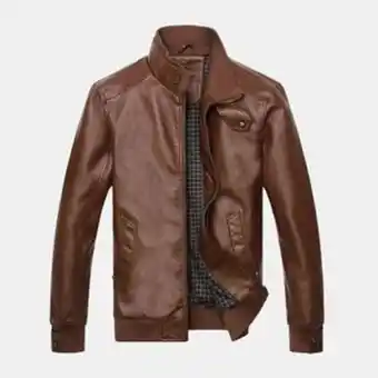 Zando Yektik men's fashion comfortable jacket jacket-brown offer