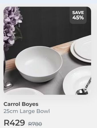 Carrol boyes 25cm large bowl