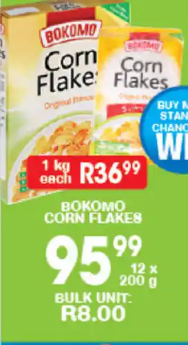Giant Hyper Bokomo Corn Flakes 12x200g offer