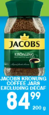 Giant Hyper Jacobs Kronung Coffee Jars 200g offer